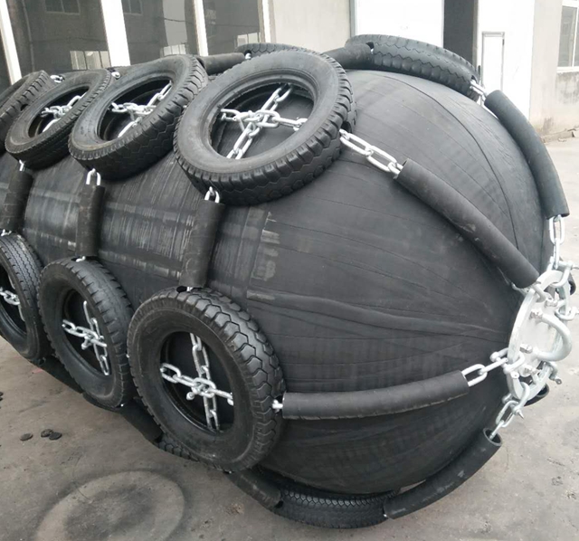Anti-explosion Marine rubber fenders for ship